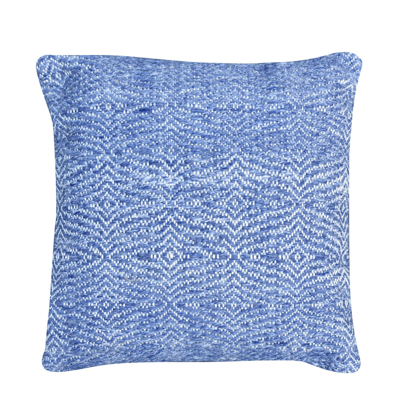 Soweto Pillow, Pet, Blue, Pitloom, Flat Weave