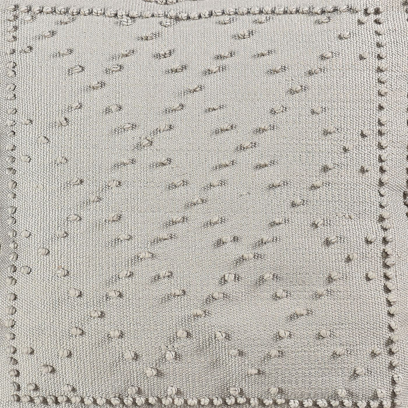 Stubbs Cushion, Micro Fiber, Grey, Pitloom, All Loop