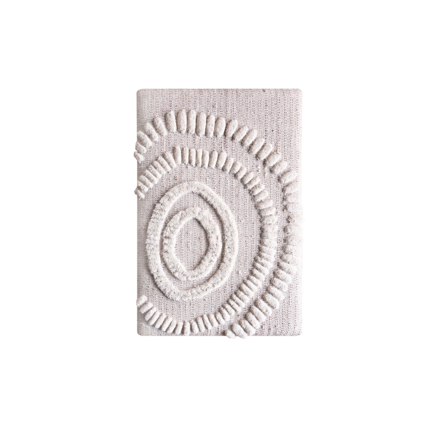 SUZANO WALL ART - SET OF 2 - IVORY - HAND WOVEN / OVER TUFTED - WOOL & MDF