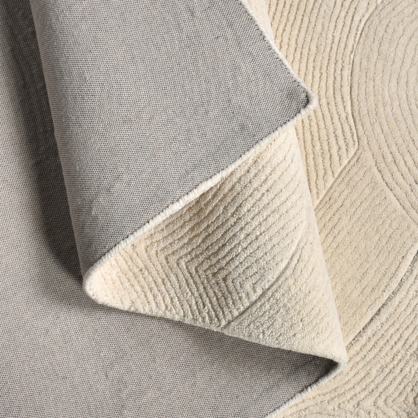 TARWIN RUG - WOOL - IVORY