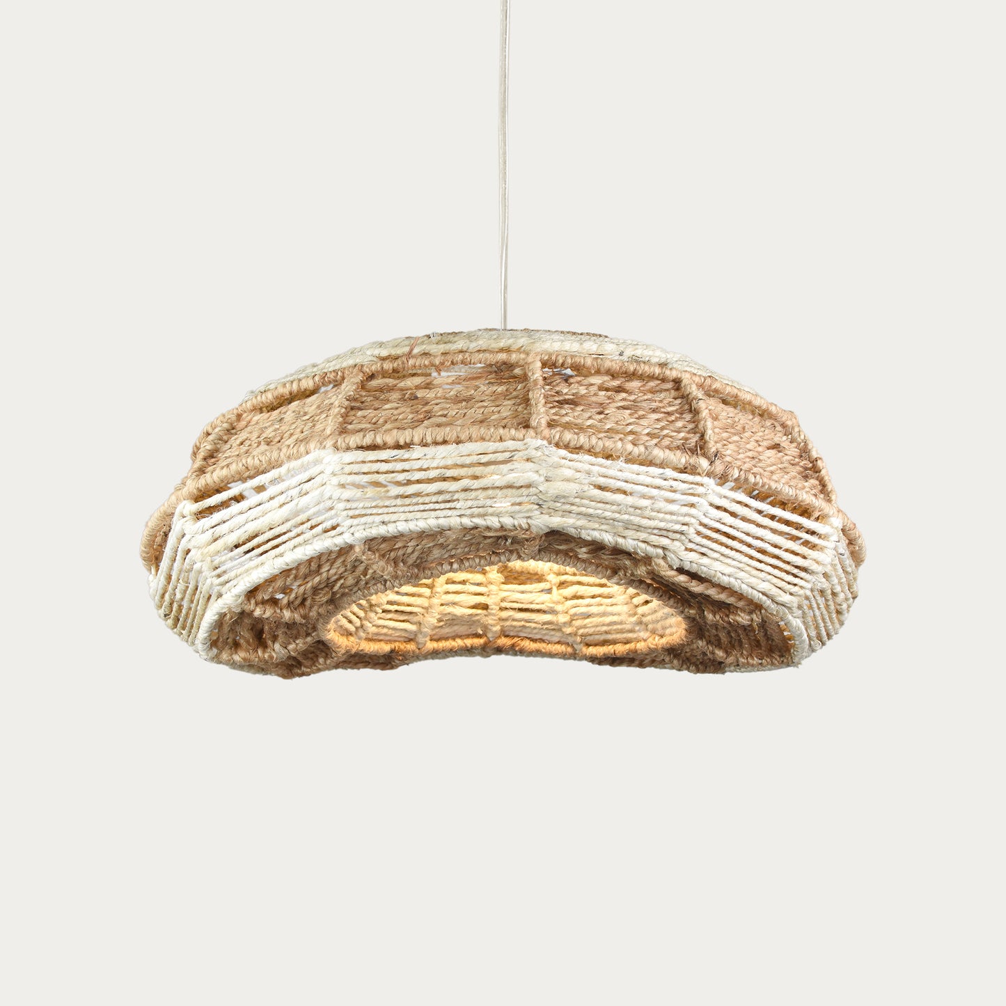 TORRINHA LAMP - NATURAL/IVORY - HAND MADE - JUTE