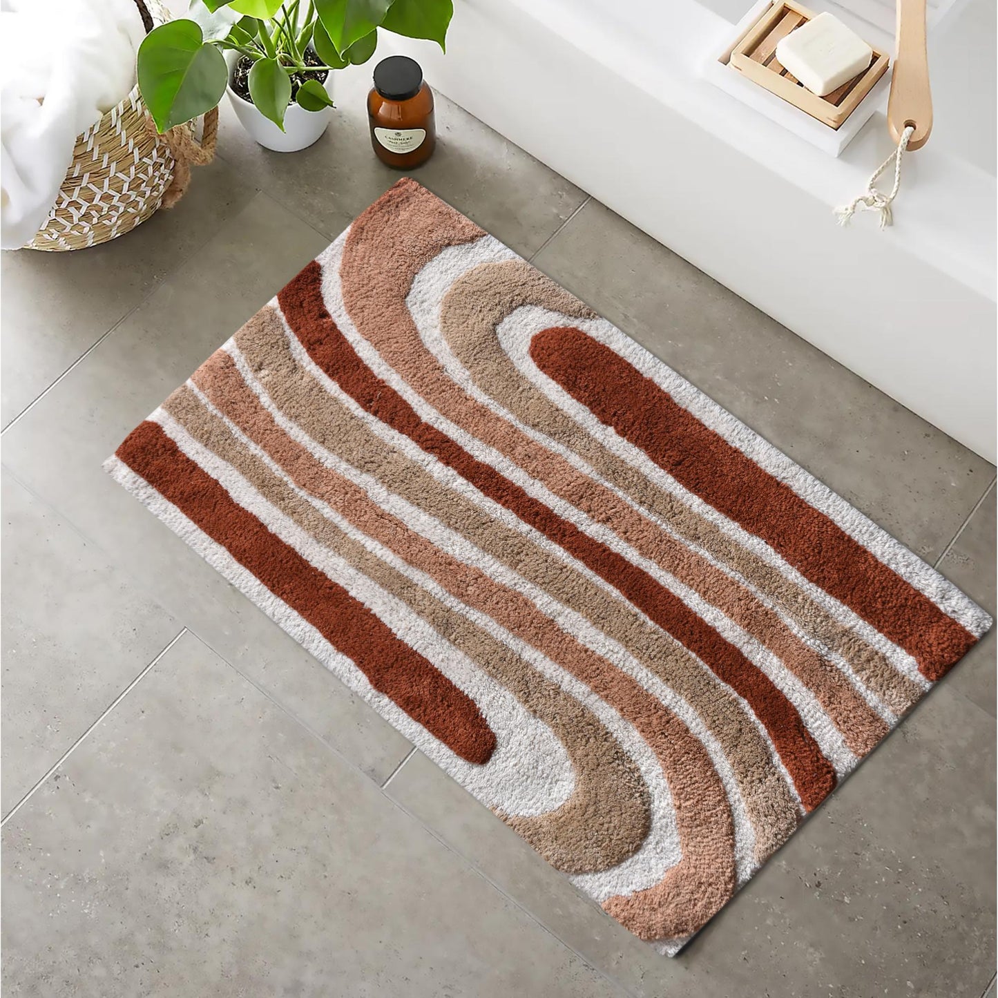 LUHHER BATH RUG - COTTON - TABLE TUFTED