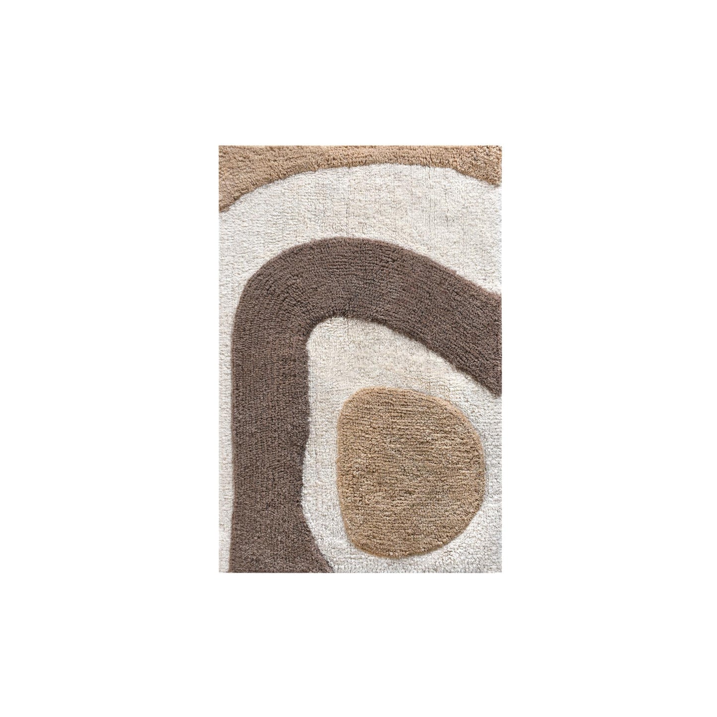 CILDARA BATH RUG - COTTON - TABLE TUFTED