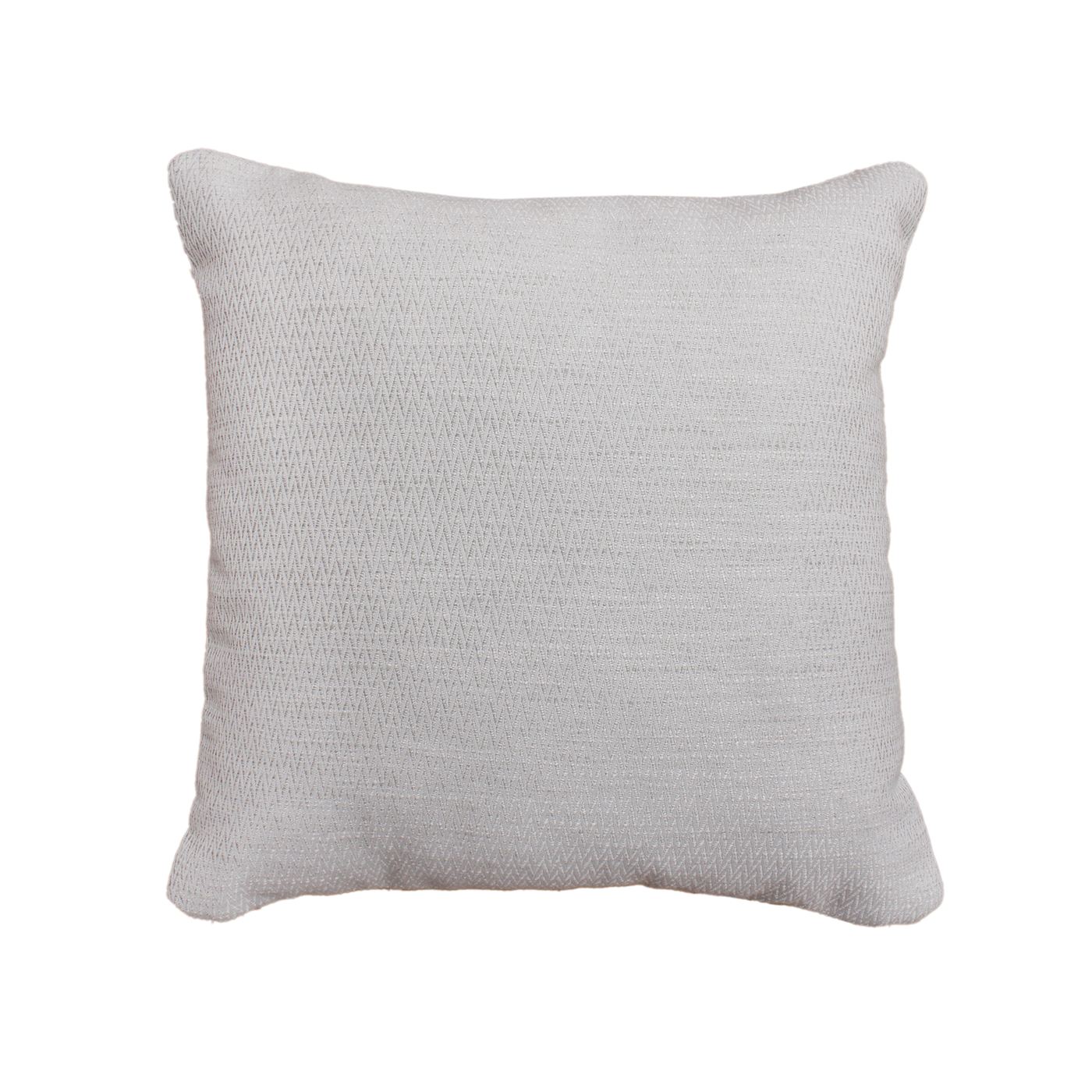 Uriel Cushion, Blended Fabric, Taupe, Machine Made, Flat Weave