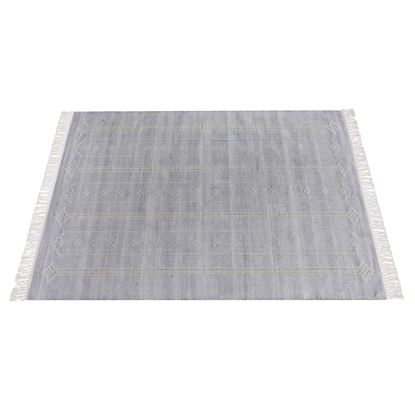 Area Rug, Bedroom Rug, Living Room Rug, Living Area Rug, Indian Rug, Office Carpet, Office Rug, Shop Rug Online, Pet, Blue, Natural White, Pitloom, Flat Weave, subtle