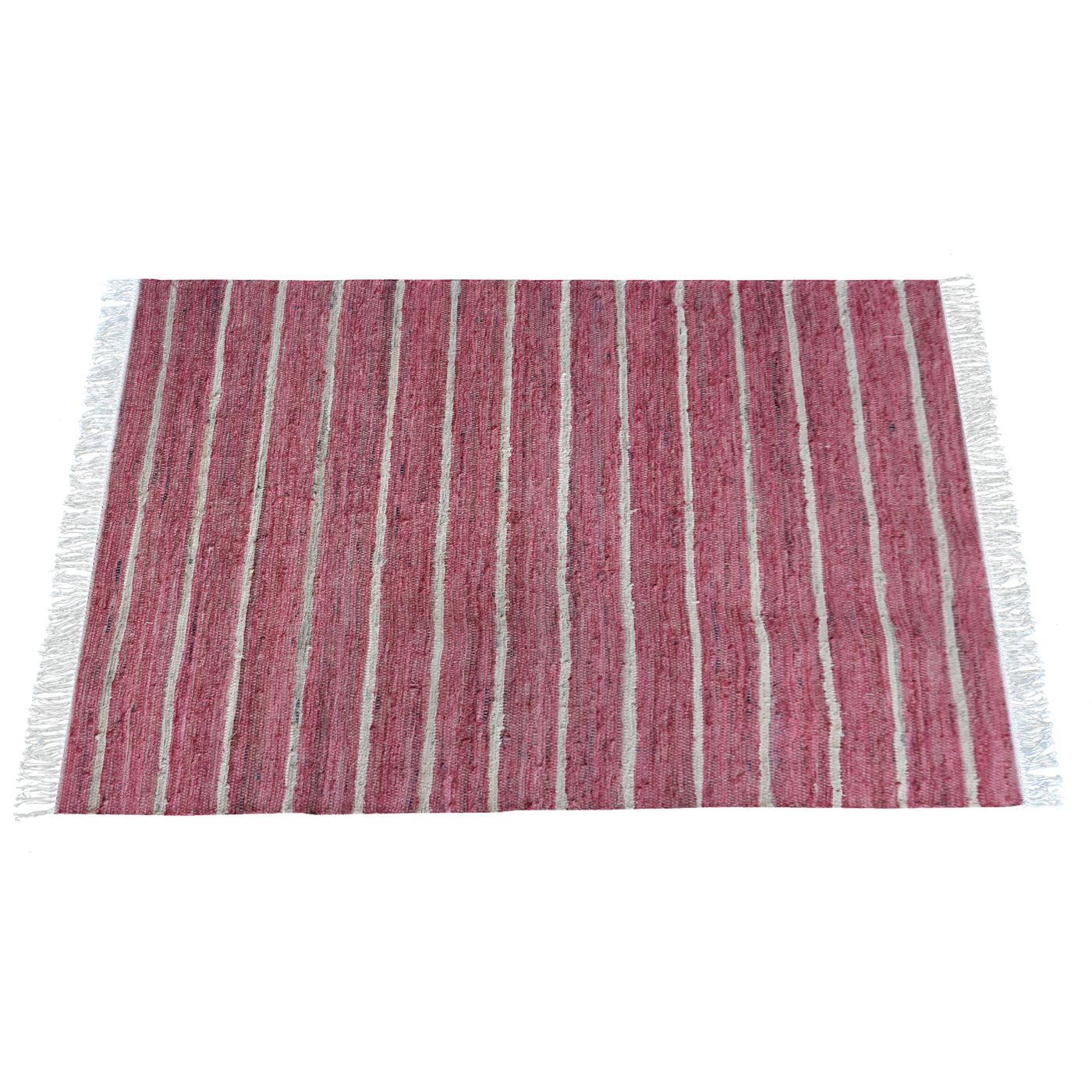 Area Rug, Bedroom Rug, Living Room Rug, Living Area Rug, Indian Rug, Office Carpet, Office Rug, Shop Rug Online,  Recycled Fabric, Bubble Gum, Pitloom, Flat Weave, Stripes