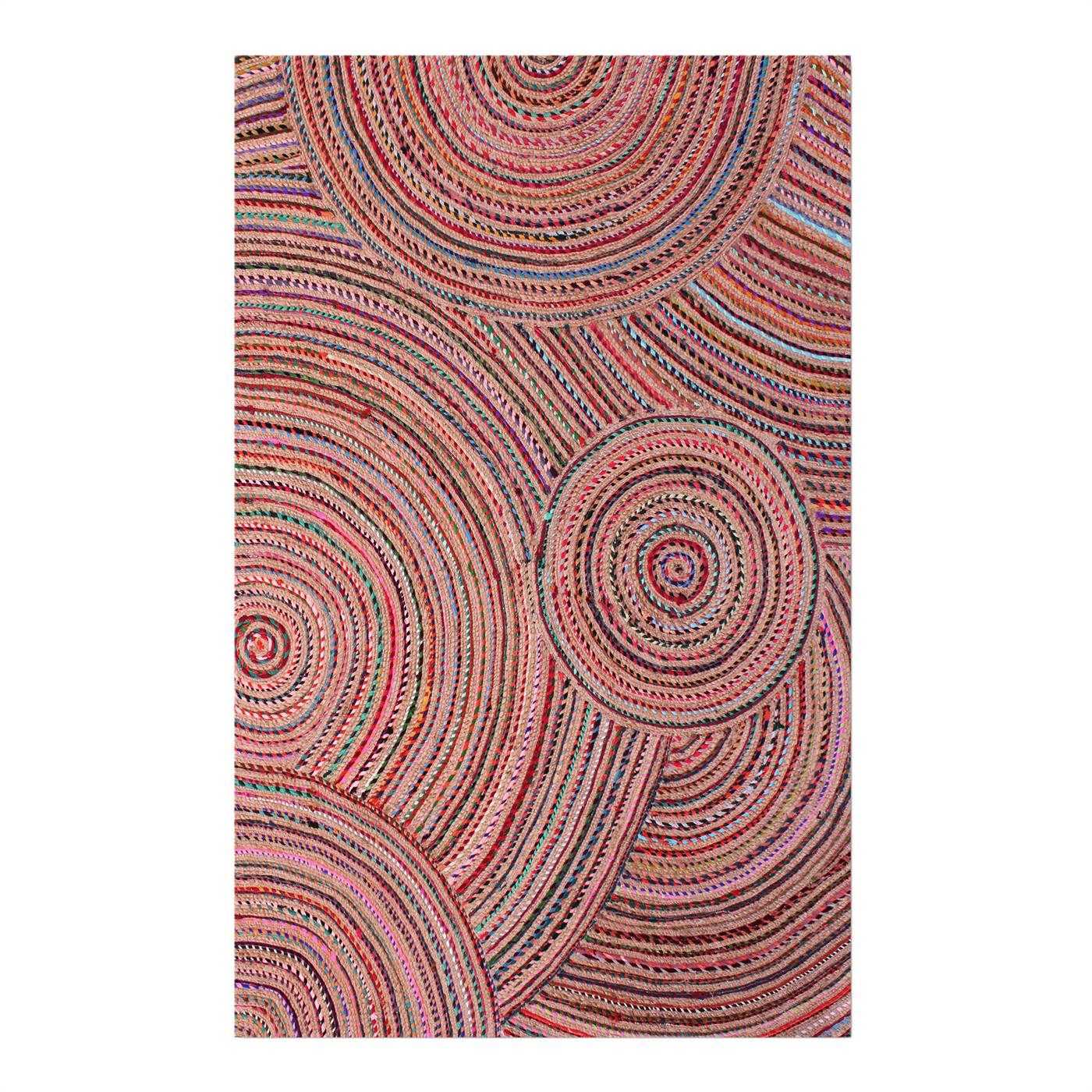 Area Rug, Bedroom Rug, Living Room Rug, Living Area Rug, Indian Rug, Office Carpet, Office Rug, Shop Rug Online, Multi, Jute, Recycled Fabric , Hand Made , Hm Stitching, Flat Weave, Distinct