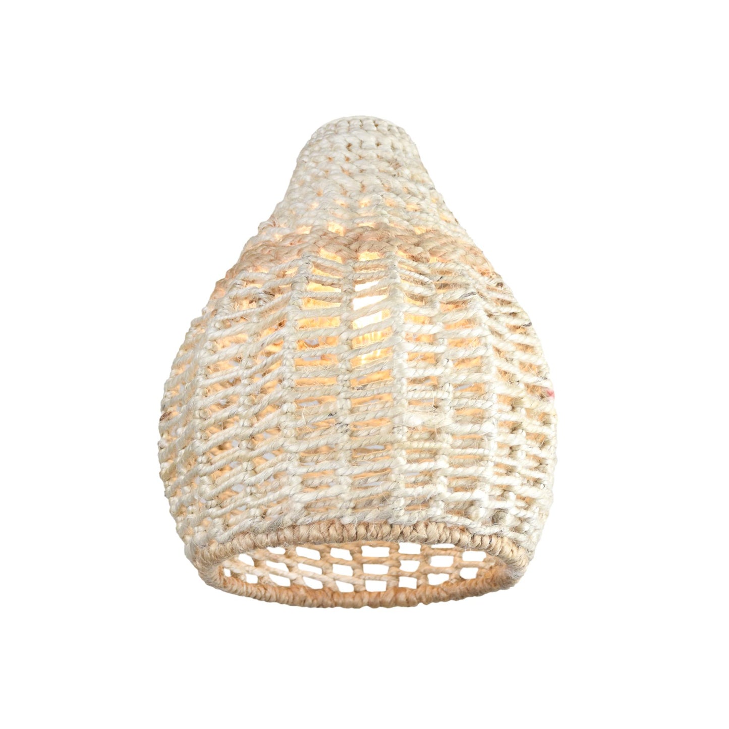 WESTMORE LAMP - IVORY/NATURAL - HAND MADE - JUTE