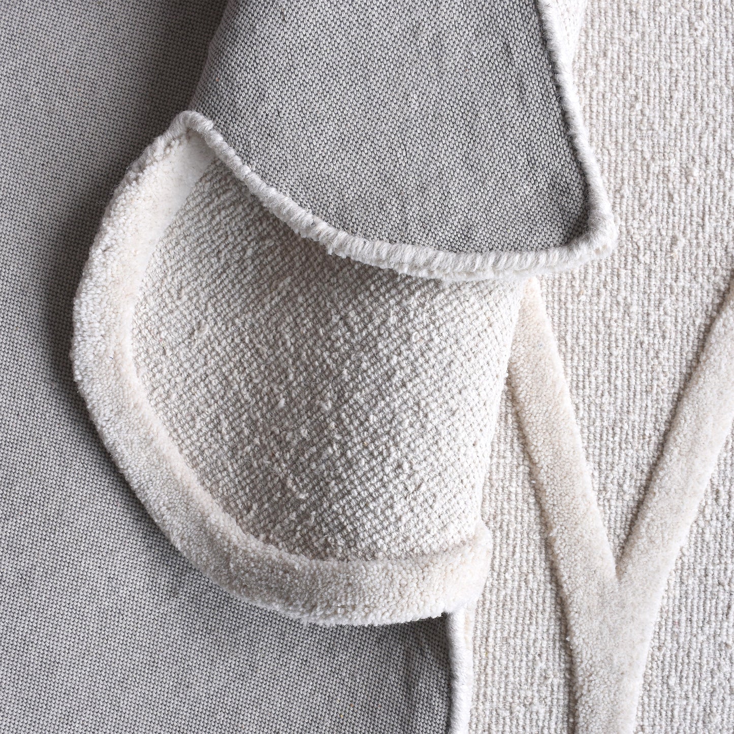CASSIEN RUG - IVORY - HANDWOVEN/OVER TUFTED - WOOL