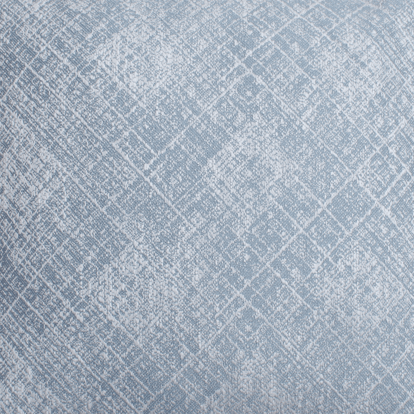 Gradesh - Ii Cushion, Blended Fabric, Blue, Natural White, Machine Made, Flat Weave
