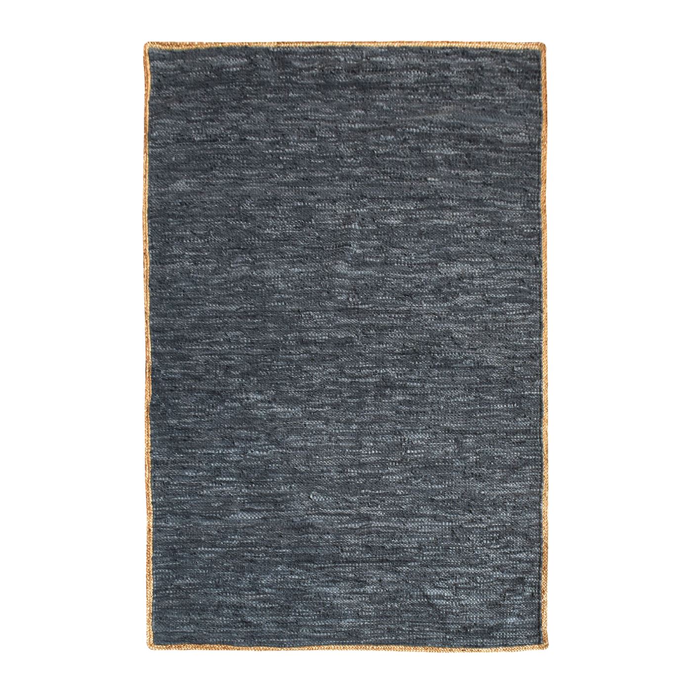 Area Rug, Bedroom Rug, Living Room Rug, Living Area Rug, Indian Rug, Office Carpet, Office Rug, Shop Rug Online, Hemp, Leather, Blue, Pitloom, Flat Weave, Textured