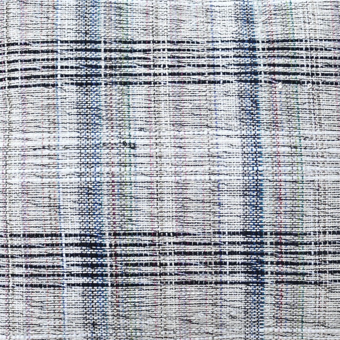 Jaime Pillow, Cotton, Lurex, Grey, Pitloom, Flat Weave