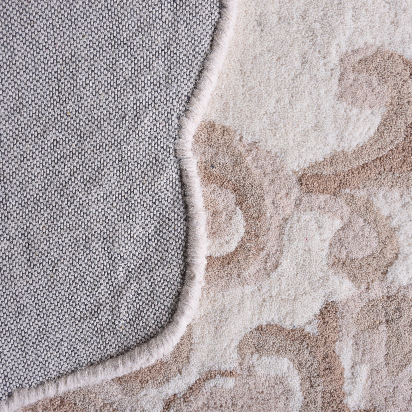 SFORI RUG - IVORY/BEIGE - HAND TUFTED - WOOL