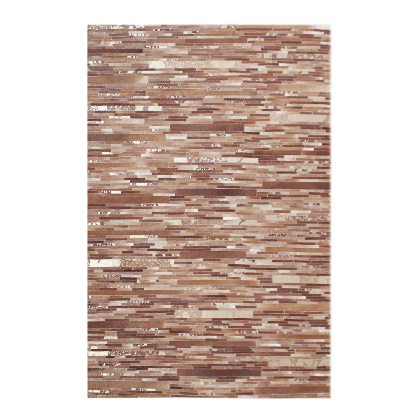 Area Rug, Bedroom Rug, Living Room Rug, Living Area Rug, Indian Rug, Office Carpet, Office Rug, Shop Rug Online, Natural Hide, Dark Brown, Gold, , strip