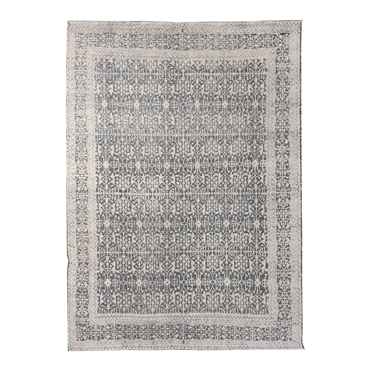 Area Rug, Bedroom Rug, Living Room Rug, Living Area Rug, Indian Rug, Office Carpet, Office Rug, Shop Rug Online, Wool, Natural, Charcoal, Hand knotted, All Cut, Textured