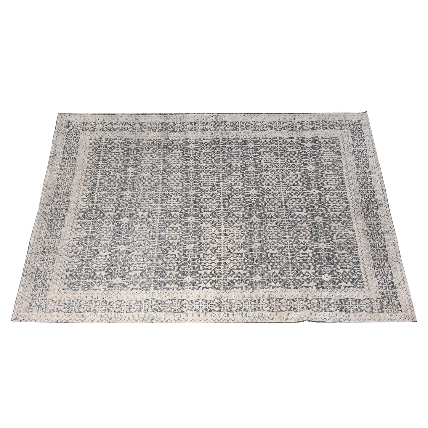Area Rug, Bedroom Rug, Living Room Rug, Living Area Rug, Indian Rug, Office Carpet, Office Rug, Shop Rug Online, Wool, Natural, Charcoal, Hand knotted, All Cut, Textured