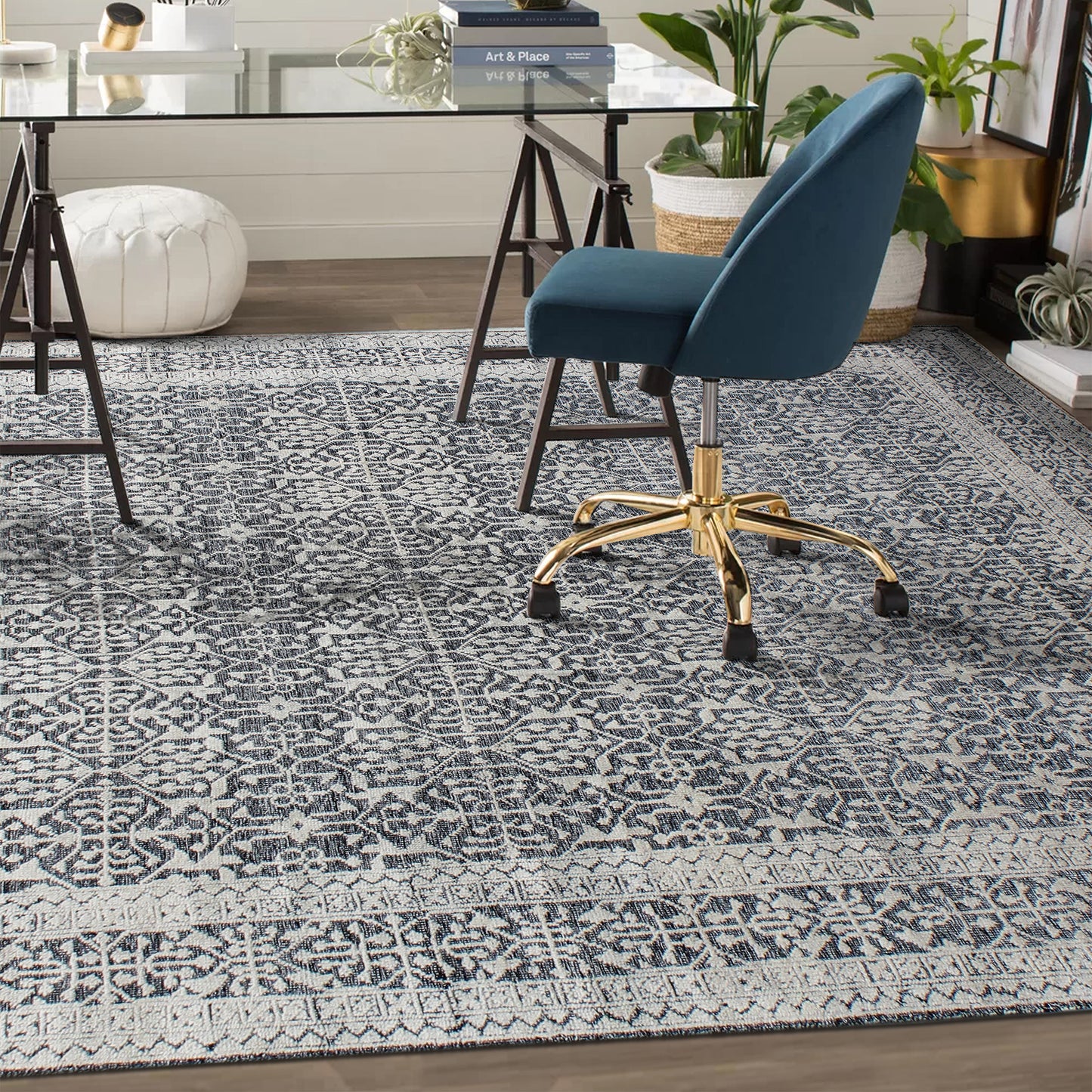 Area Rug, Bedroom Rug, Living Room Rug, Living Area Rug, Indian Rug, Office Carpet, Office Rug, Shop Rug Online, Wool, Natural, Charcoal, Hand knotted, All Cut, Textured