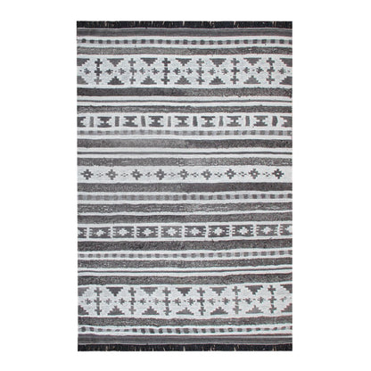 Area Rug, Bedroom Rug, Living Room Rug, Living Area Rug, Indian Rug, Office Carpet, Office Rug, Shop Rug Online, Wool, Charcoal, Natural White, Pitloom, Cut And Loop, intricate 