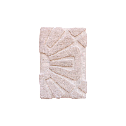 ALFREDA WALL ART AND WHARTONE WALL ART - IVORY - HAND WOVEN / OVER TUFTED - WOOL & MDF