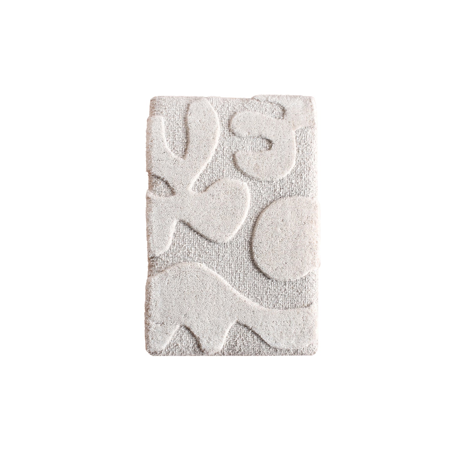 RONDEL WALL ART AND RADCLIFF WALL ART - IVORY - HAND WOVEN / OVER TUFTED - WOOL & MDF