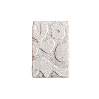 RONDEL WALL ART AND RADCLIFF WALL ART - IVORY - HAND WOVEN / OVER TUFTED - WOOL & MDF
