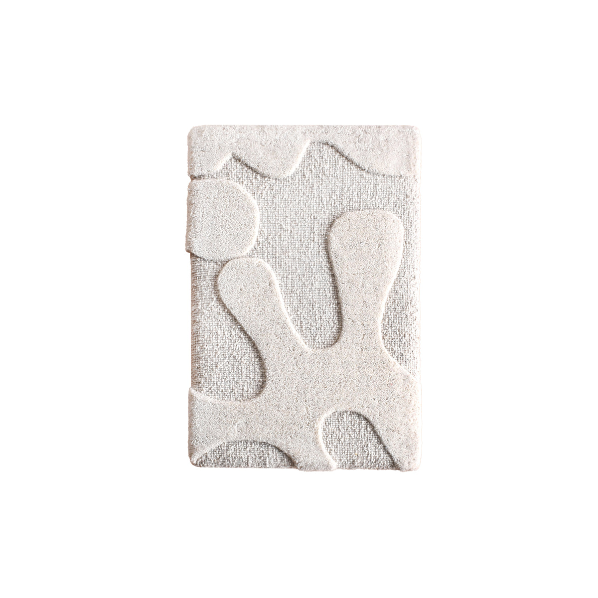 RONDEL WALL ART AND RADCLIFF WALL ART - IVORY - HAND WOVEN / OVER TUFTED - WOOL & MDF