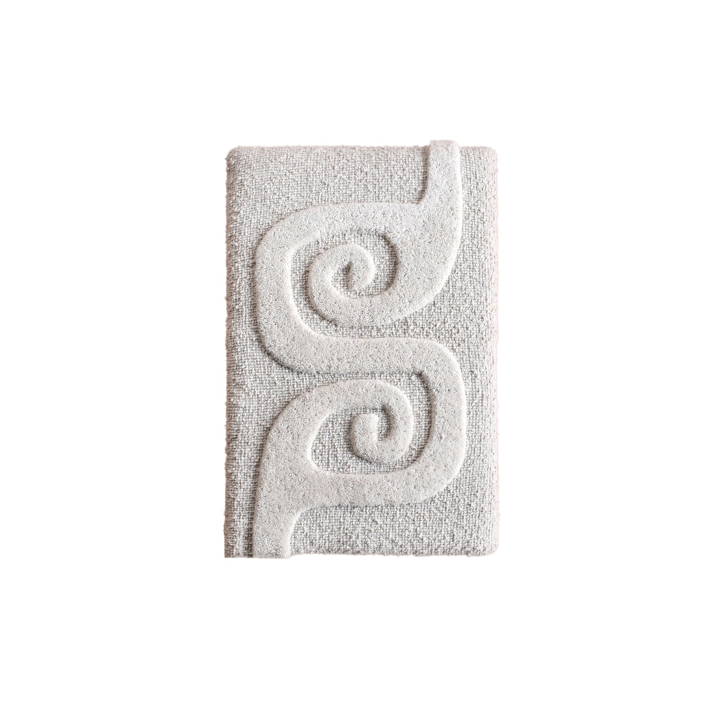 SELVYN WALL ART AND SISLEY WALL ART - IVORY - HAND WOVEN / OVER TUFTED - WOOL & MDF