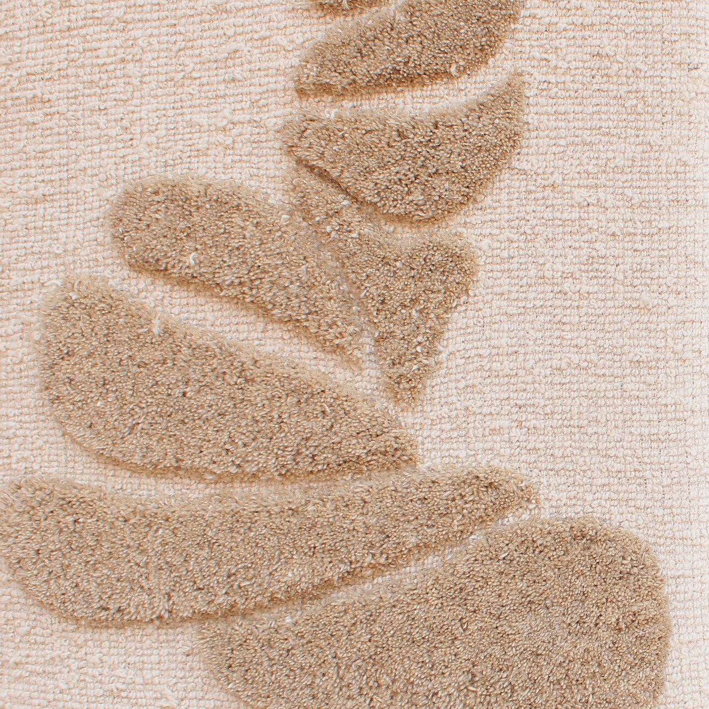 WYLDA WALL ART AND FEREBEE WALL ART - IVORY/BEIGE - HAND WOVEN / OVER TUFTED - WOOL & MDF