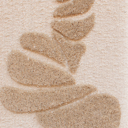 WYLDA WALL ART AND FEREBEE WALL ART - IVORY/BEIGE - HAND WOVEN / OVER TUFTED - WOOL & MDF