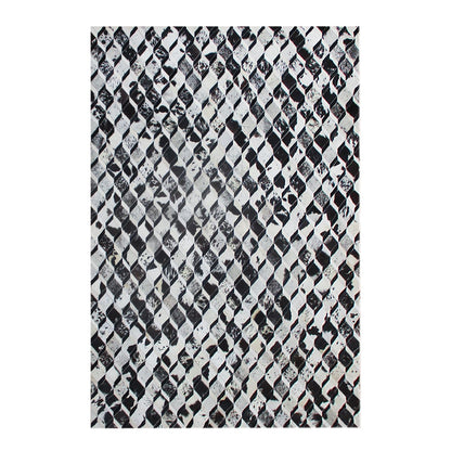 Area Rug, Bedroom Rug, Living Room Rug, Living Area Rug, Indian Rug, Office Carpet, Office Rug, Shop Rug Online, Natural Hide, Black, White, , Geometrical