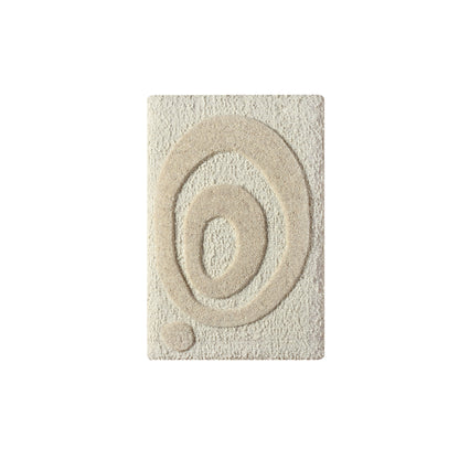 TALBOT WALL ART AND BECKERIN WALL ART - IVORY/BEIGE - HAND WOVEN / OVER TUFTED - WOOL & MDF