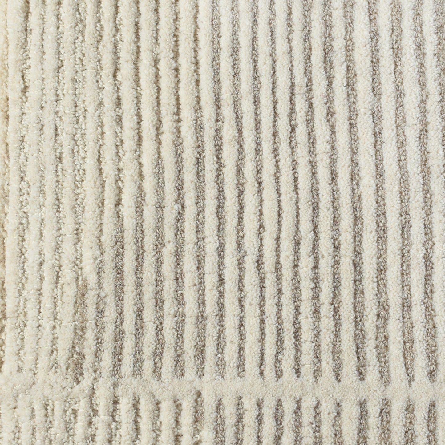 EMILIEN WALL ART AND ENSI WALL ART - IVORY/NATURAL GREY - HAND WOVEN / OVER TUFTED - WOOL & MDF
