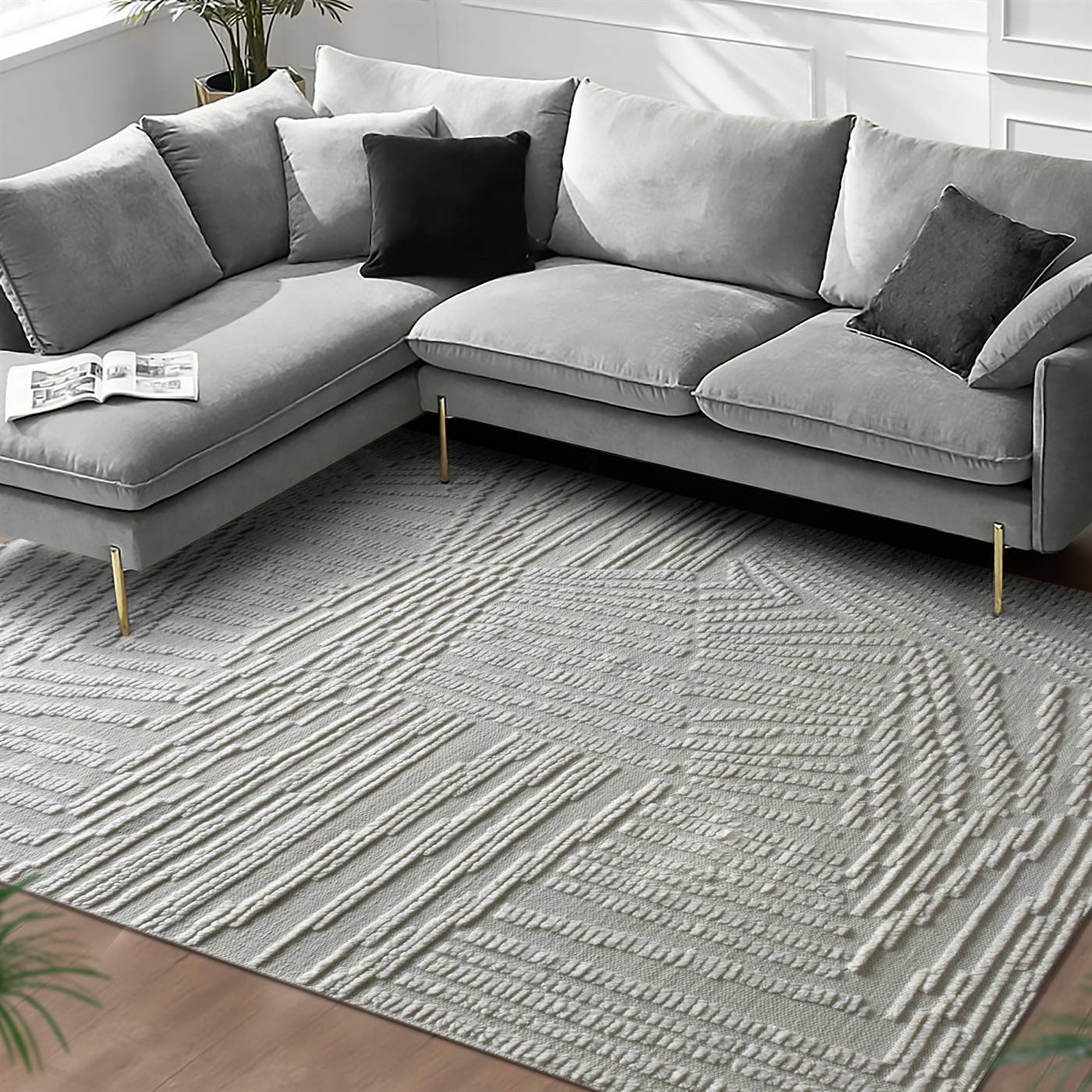 Area Rug, Bedroom Rug, Living Room Rug, Living Area Rug, Indian Rug, Office Carpet, Office Rug, Shop Rug Online, Natural White, Nz Wool , Hand Knotted , Handknotted, All Cut, Intricate 