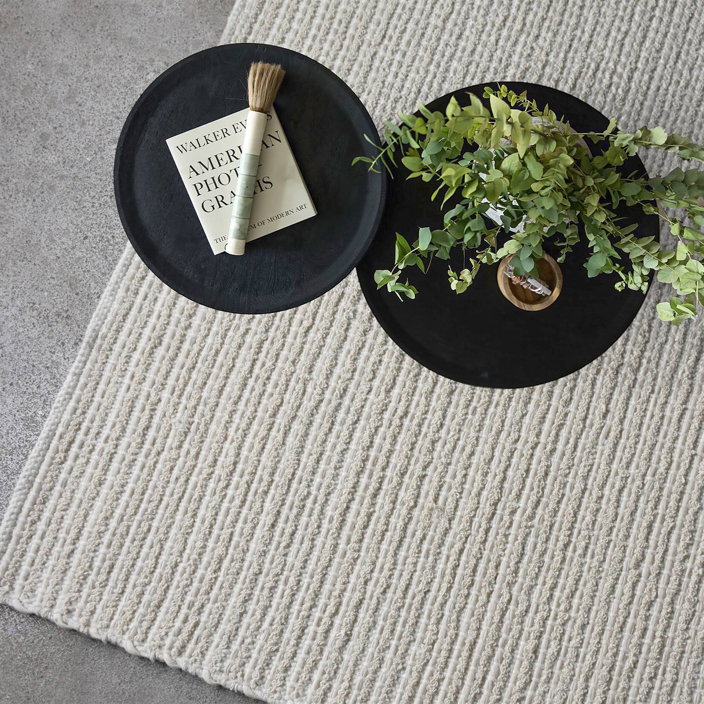 Area Rug, Bedroom Rug, Living Room Rug, Living Area Rug, Indian Rug, Office Carpet, Office Rug, Shop Rug Online, Natural White, Wool, Cotton, Hand Woven, Pitloom, All Loop, Texture 