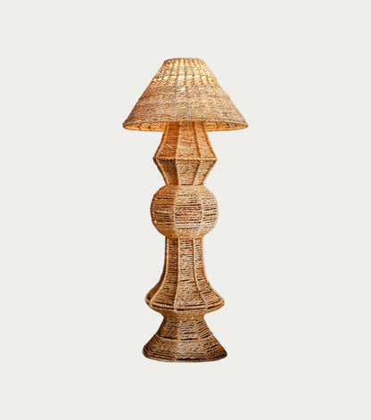 AIVEN FLOOR LAMP - NATURAL - HAND MADE - JUTE