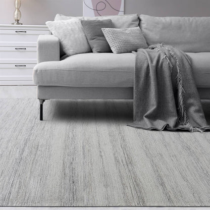 Area Rug, Bedroom Rug, Living Room Rug, Living Area Rug, Indian Rug, Office Carpet, Office Rug, Shop Rug Online, Natural White, Grey , Wool, Punja Kelim , Punja, Flat Weave, Intricate 