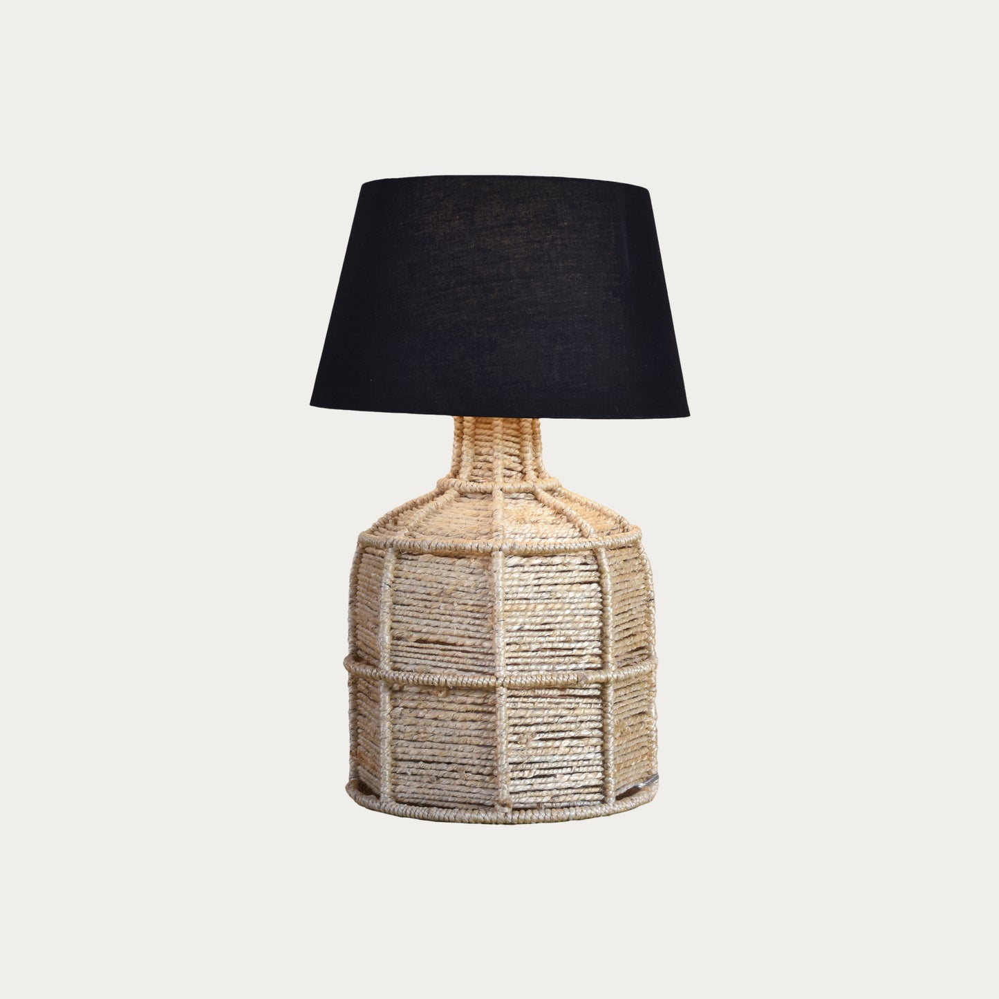 ALERA TABLE LAMP - NATURAL - HAND MADE - JUTE