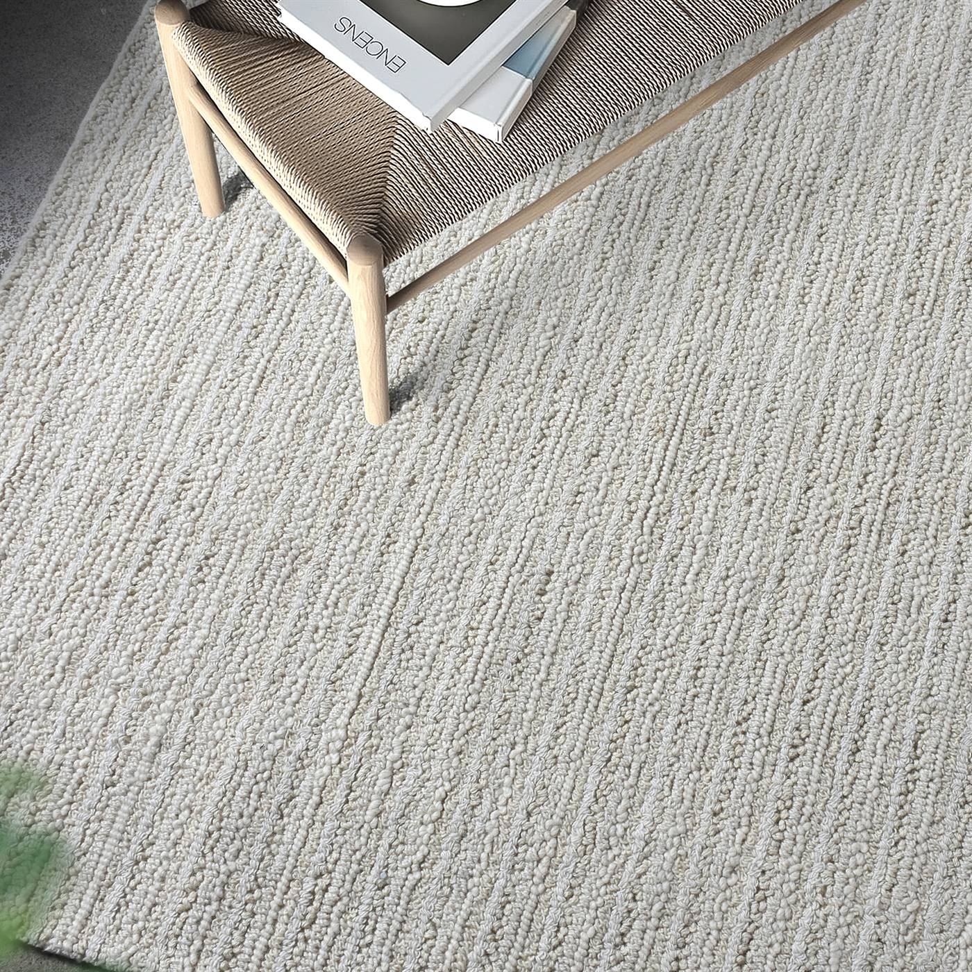 Area Rug, Bedroom Rug, Living Room Rug, Living Area Rug, Indian Rug, Office Carpet, Office Rug, Shop Rug Online, Natural White, Wool, Hand Woven, Handwoven, All Loop, Texture 