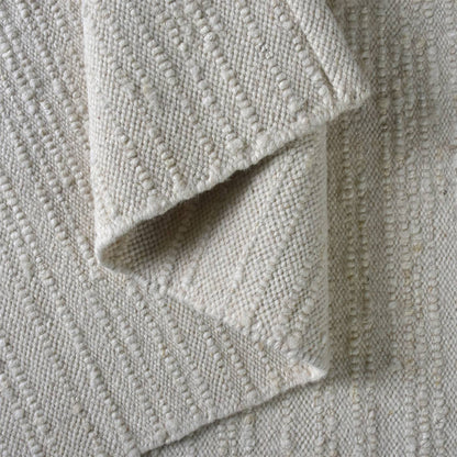 Area Rug, Bedroom Rug, Living Room Rug, Living Area Rug, Indian Rug, Office Carpet, Office Rug, Shop Rug Online, Natural White, Nz Wool, Hand Woven, Pitloom, Flat Weave, Cozy Texture