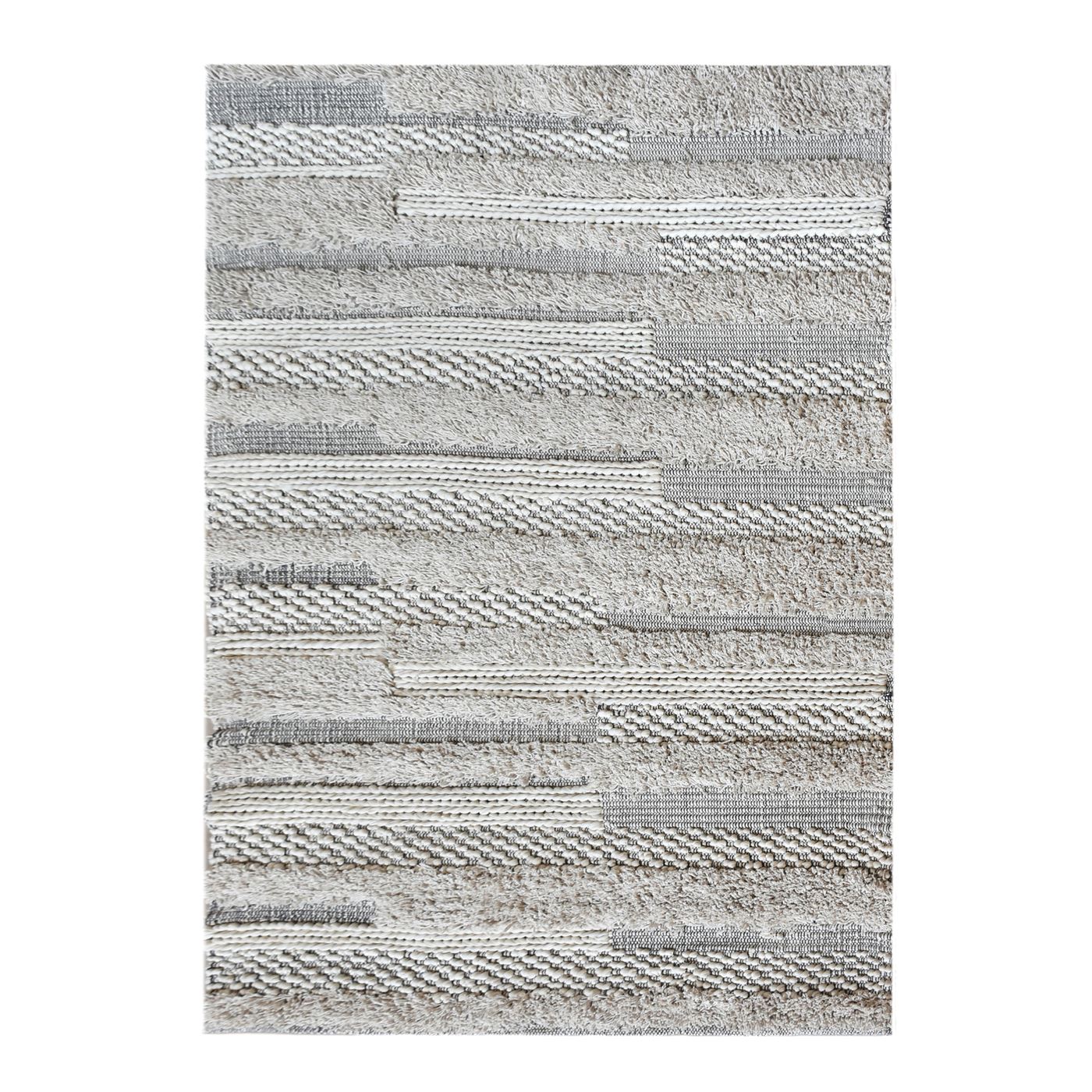 Area Rug, Bedroom Rug, Living Room Rug, Living Area Rug, Indian Rug, Office Carpet, Office Rug, Shop Rug Online, Cotton, Rag, Natural White, Pitloom, Cut And Loop, textured 