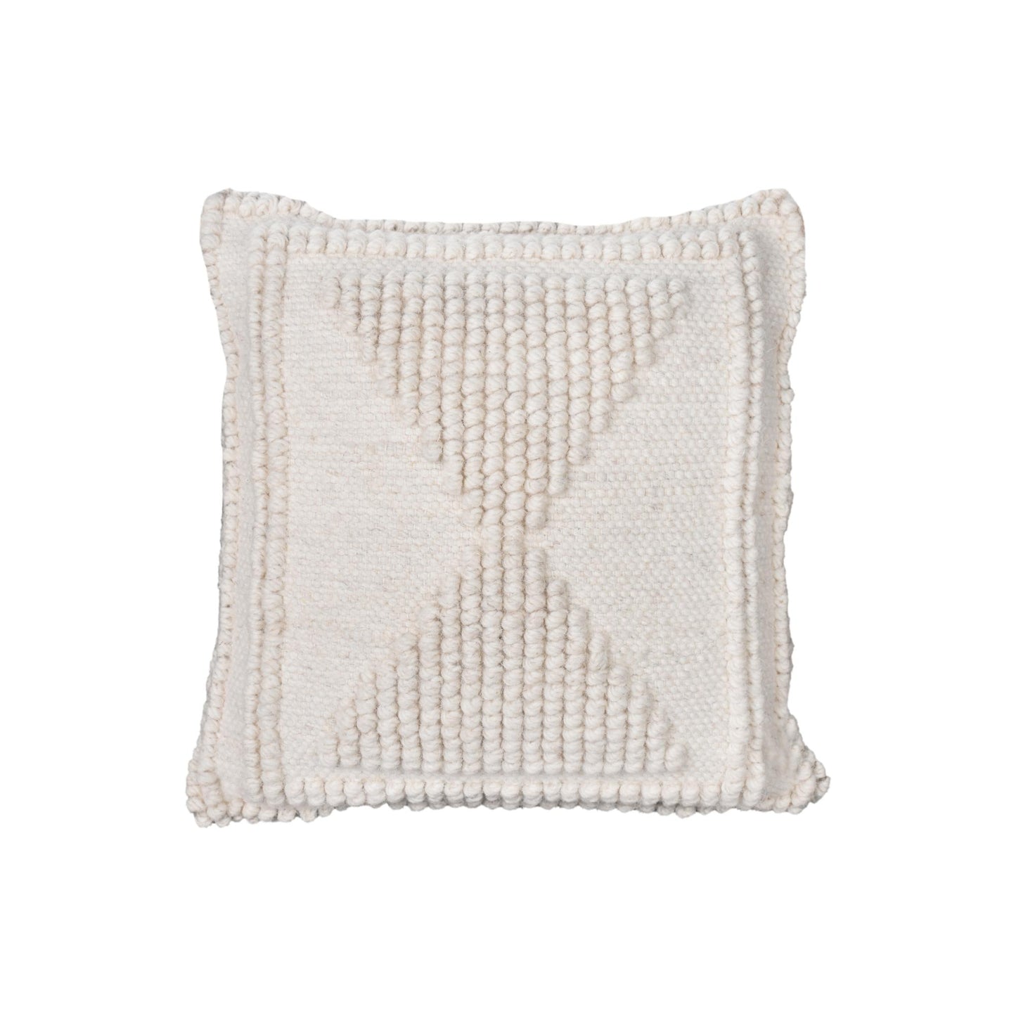 ALVEAR CUSHION - WOOL - IVORY