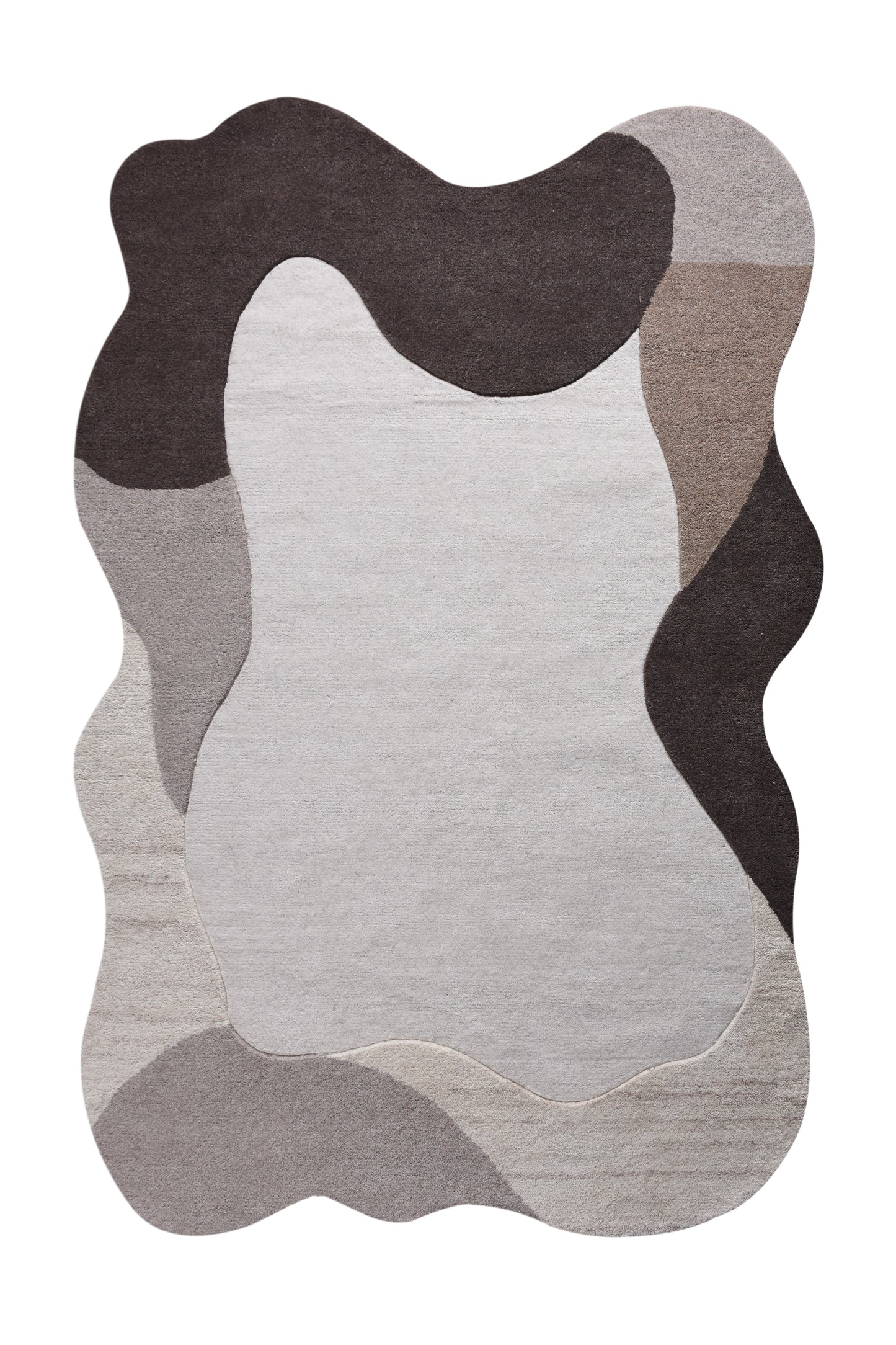 AMPARO RUG - WOOL - HANDTUFTED - IVORY/NATURAL