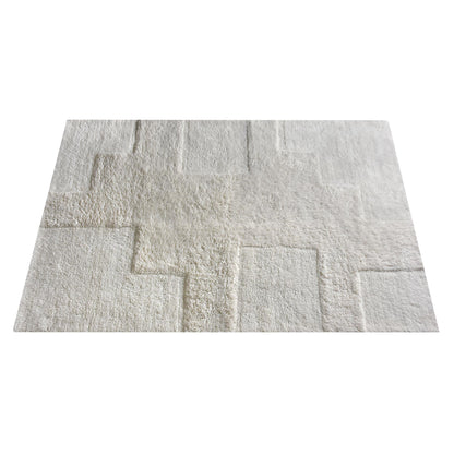 ANCONA RUG - NZ WOOL - TABLE TUFTED - IVORY