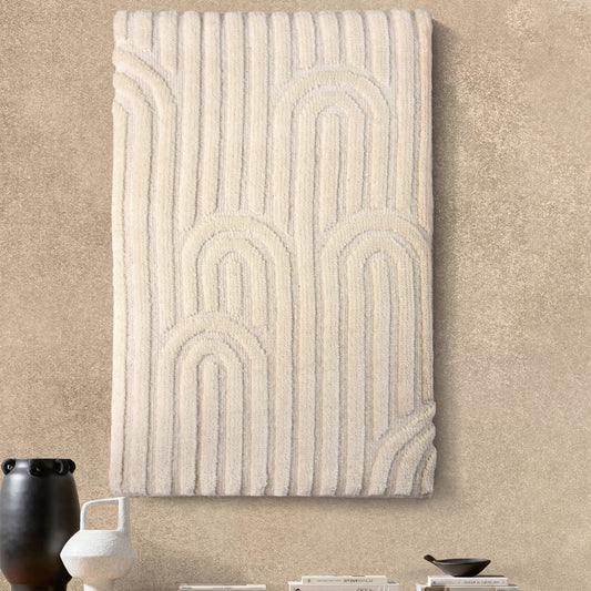 ANDARAX WALL ART - WOOL - MDF STRUCTURE