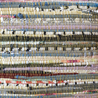 Anser Pillow, Recycled Cotton Fabric, Multi