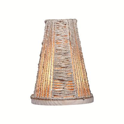 ARLIA TABLE LAMP - BEIGE - HAND MADE - JUTE