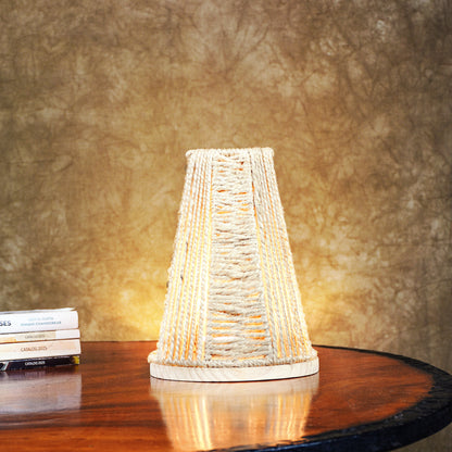 ARLIA TABLE LAMP - BEIGE - HAND MADE - JUTE