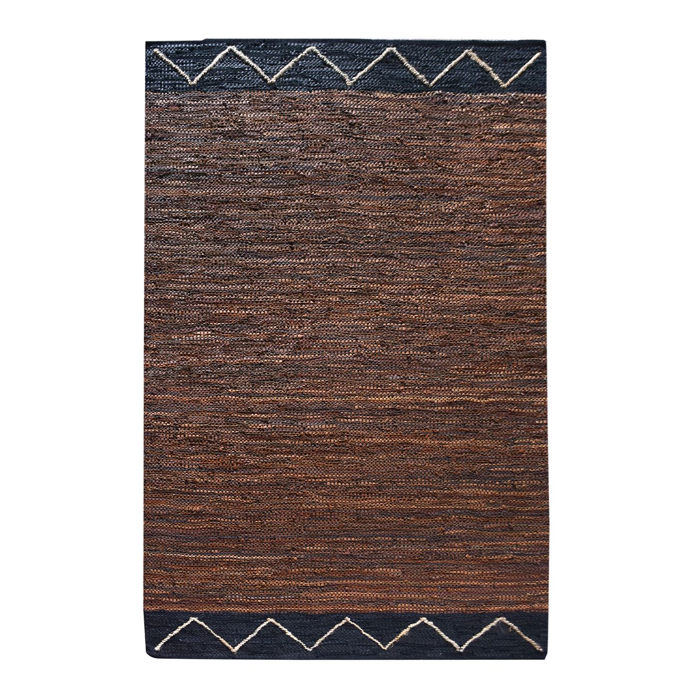 Area Rug, Bedroom Rug, Living Room Rug, Living Area Rug, Indian Rug, Office Carpet, Office Rug, Shop Rug Online, Leather, Hemp, Brown, Charcoal, Pitloom, Flat Weave, Plain