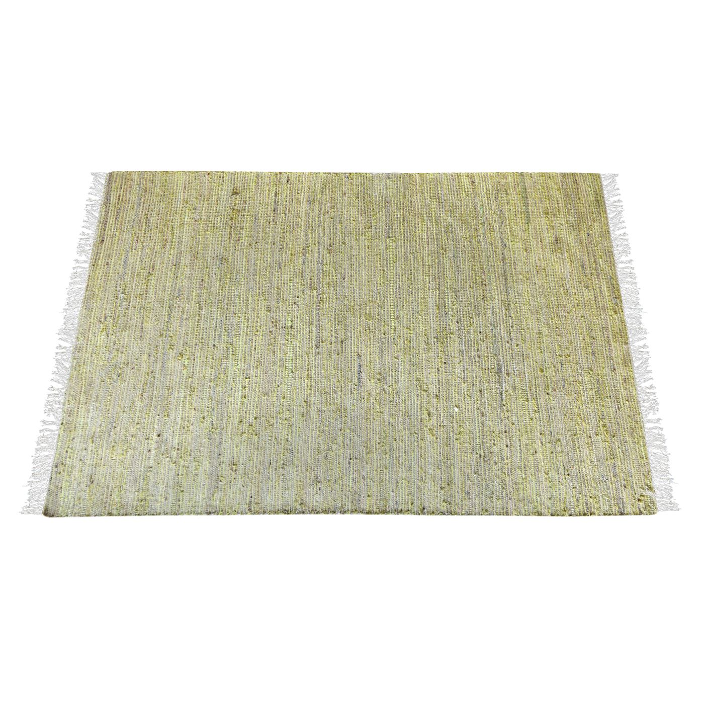 Area Rug, Bedroom Rug, Living Room Rug, Living Area Rug, Indian Rug, Office Carpet, Office Rug, Shop Rug Online, Hemp, Recycled Fabric, Lime, Pitloom, Flat Weave, Textured