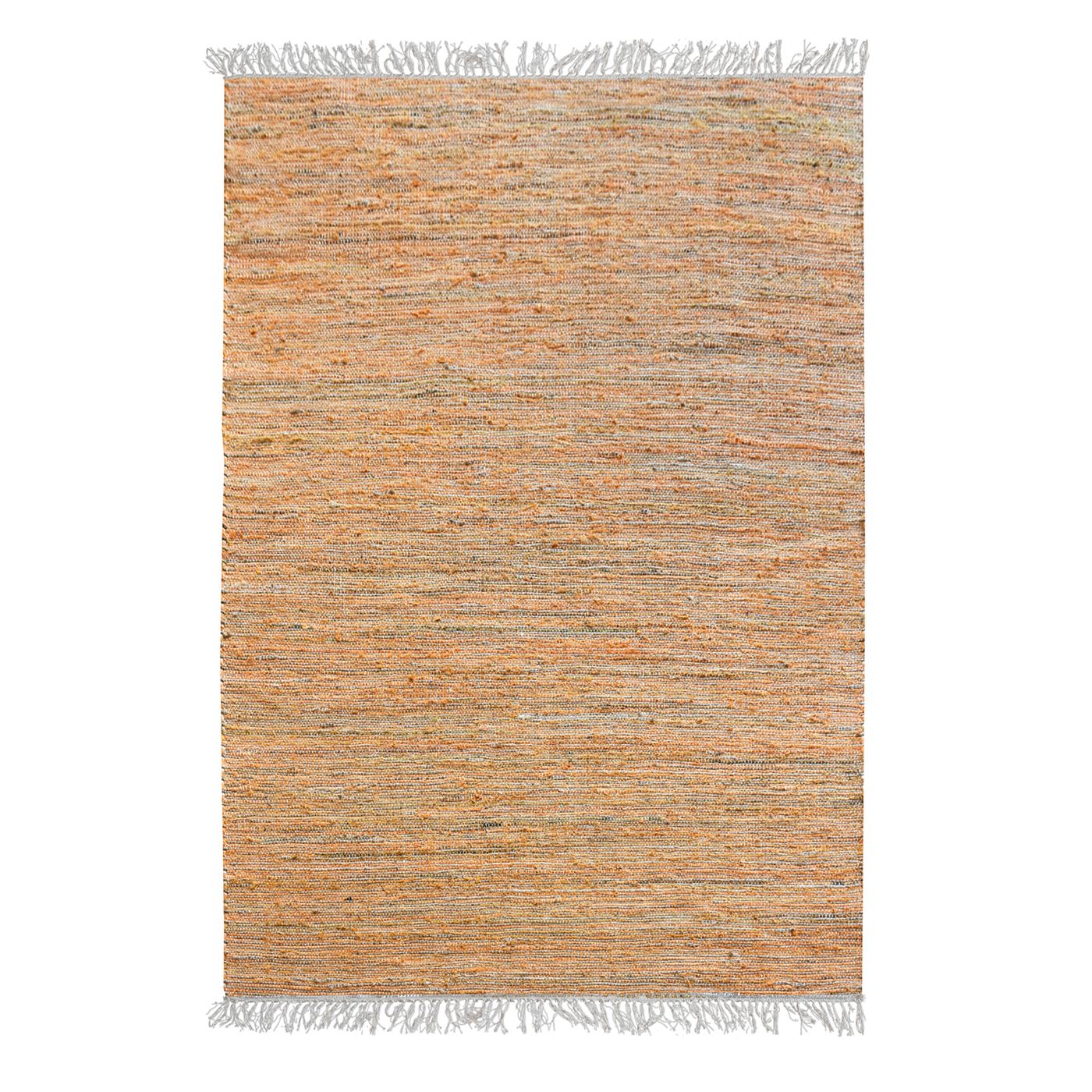 Area Rug, Bedroom Rug, Living Room Rug, Living Area Rug, Indian Rug, Office Carpet, Office Rug, Shop Rug Online, Hemp, Recycled Fabric, Orange, Pitloom, Flat Weave, Textured